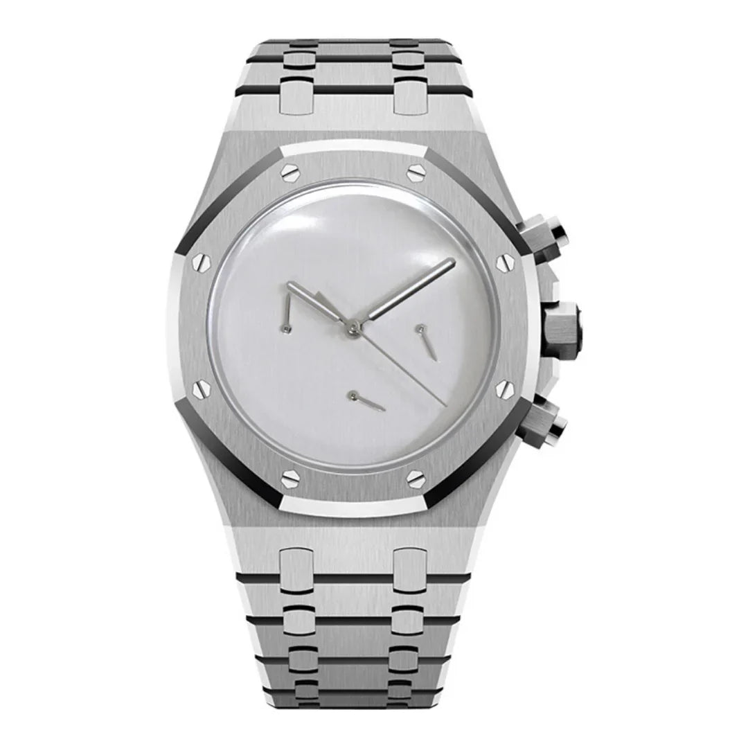 Royal Seikoak | Chrono Silver Minimalist