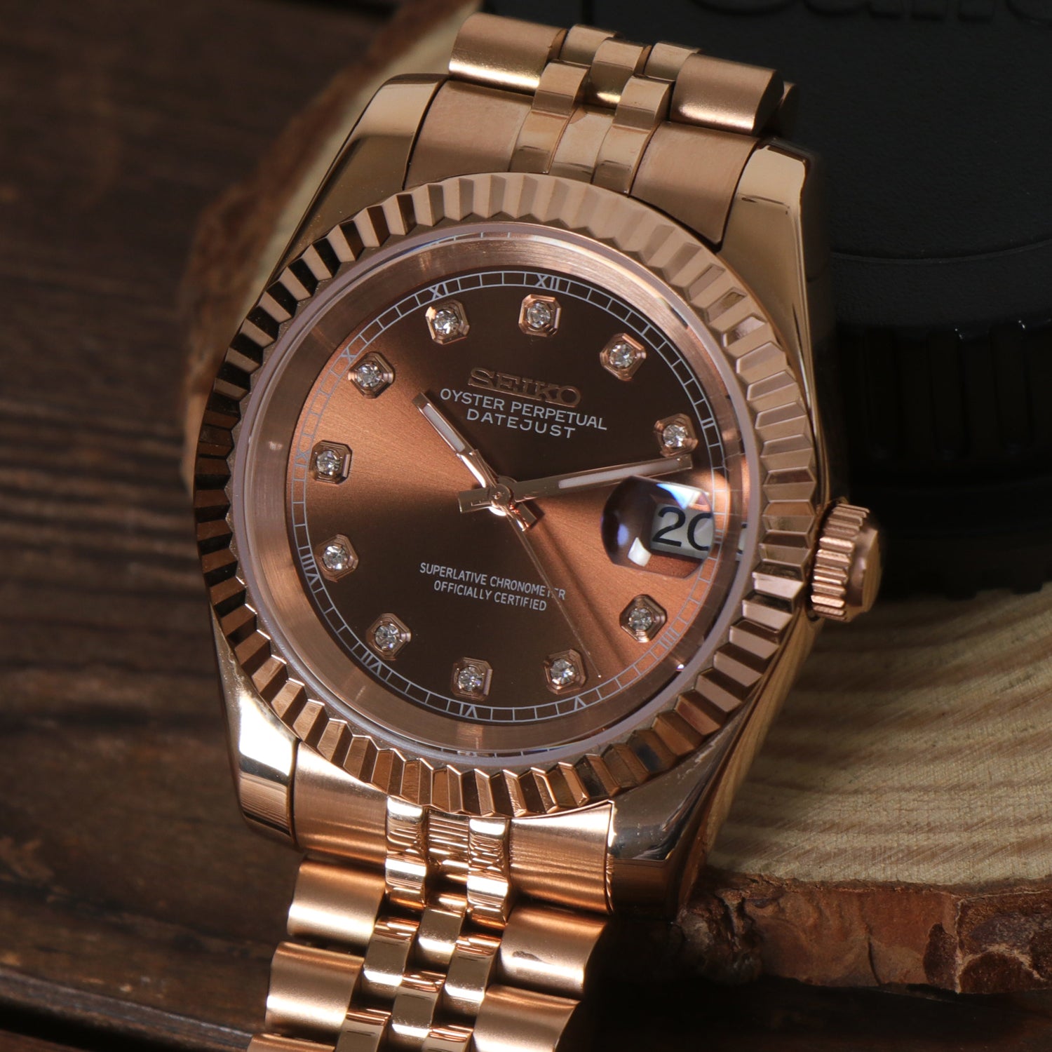 Seikojust | Chocolate Crystals | Rose Gold