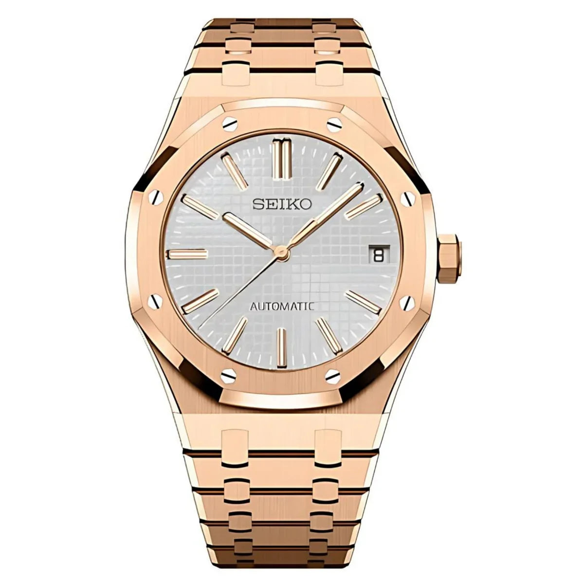 Royal Seikoak | Rose Gold White