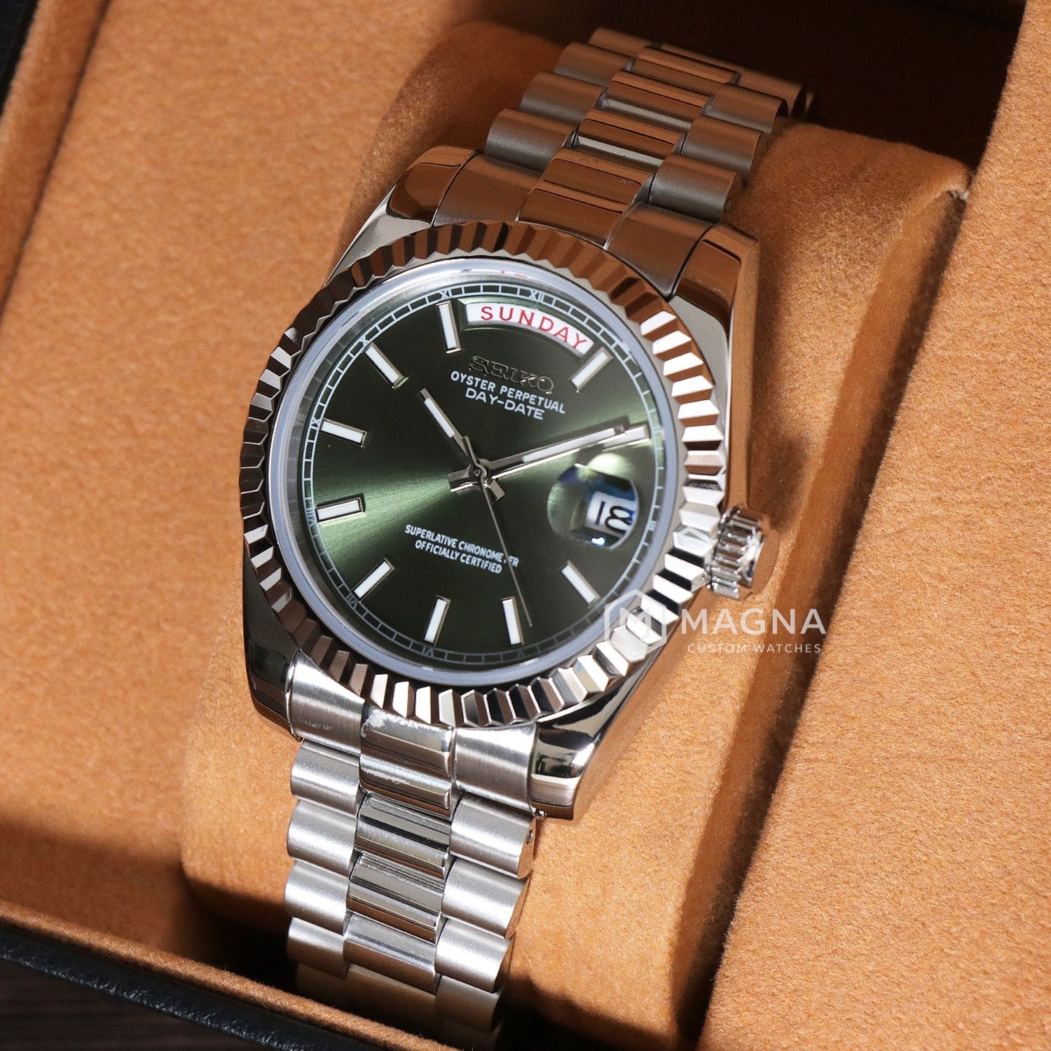 Seikojust | Daydate Mint Green